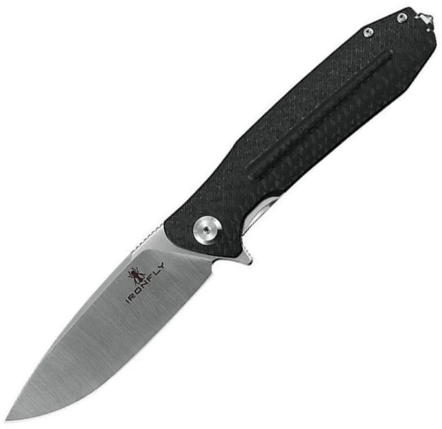 Ironfly Zesty Linerlock Black G10 IF - Ironfly