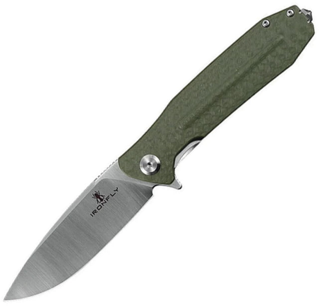 Ironfly Zesty Linerlock Green G10 IF - Ironfly