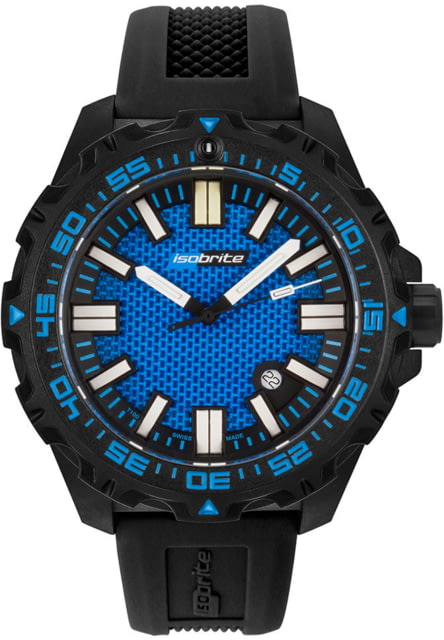 Isobrite Afterburner Series T100 Tritium Watch Black/Blue 47mm
