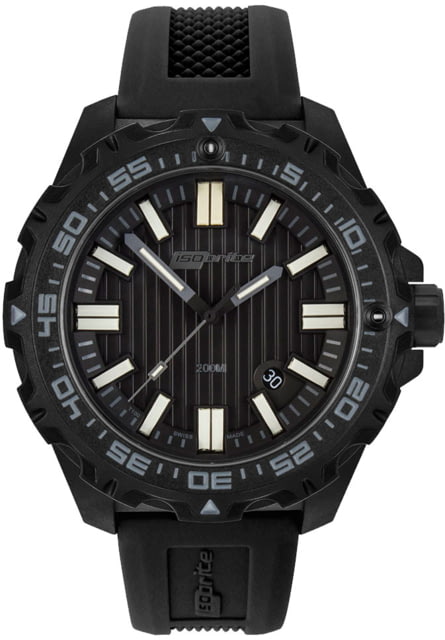 Isobrite Afterburner Series T100 Tritium Watch Black/Gray 47mm