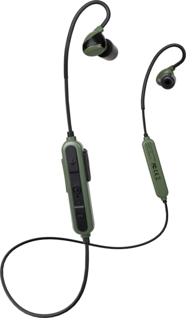 USED ISOtunes Sport ADVANCE BT Tactical Earbuds with Bluetooth 26 NRR Black/Green IT-36 EDEMO5 Used Condition Fair - Isotunes Sport