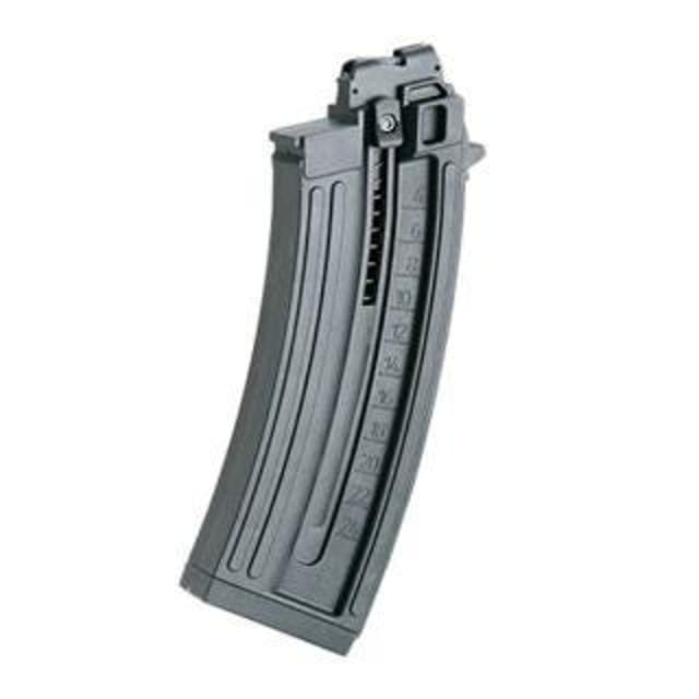 C .22 LR Mauser AK-47 Detachable Magazine 10 Round Black Ammo
