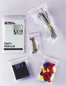 ITW Zipper Close Bags ITW Minigrip SBE2R912 Clear Bags 2 Mil Thickness