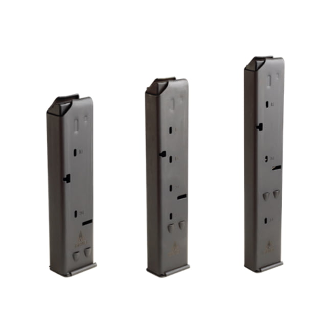  US Uzi Pro/Carbine/Mini/Micro Rifle Magazine 9mm Luger 20 Round Black 1 Pack Metal Ammo