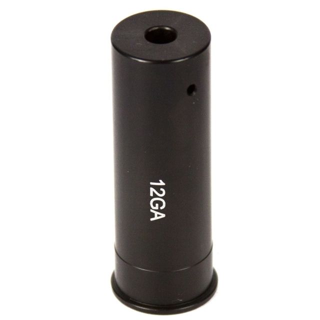 JE Machine Tech 5mW Laser Boresighter 635/655nm 12 Gauge Black