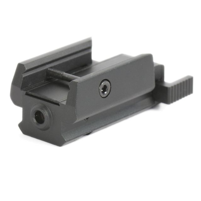JE Machine Tech 5mW Pistol Red Laser Sight w/Additional Picatinny Rail 635/655nm Black - Je Machine Tech