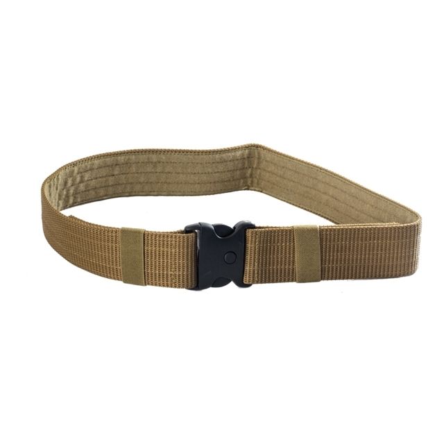 JE Machine Tech Accessories Belt w/3 Button Snap Buckle 46x2 inch Tan - Je Machine Tech