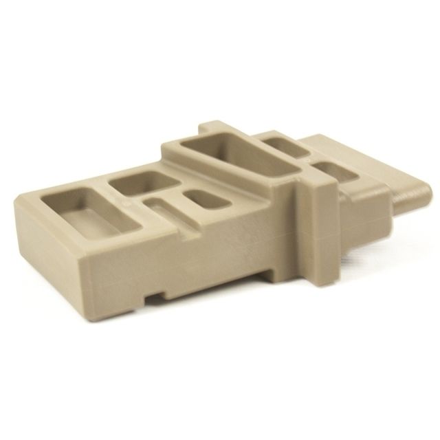 JE Machine Tech DPMS Del-Ton Upper & Lower Vise Block Combo Tan - Je Machine Tech