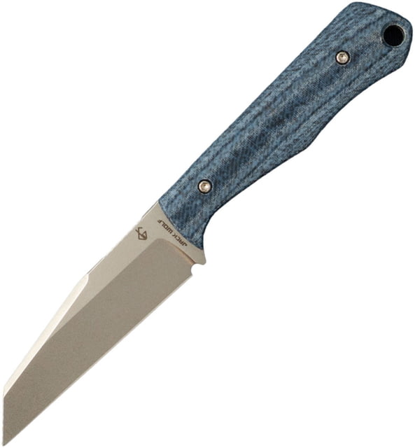 Jack Wolf Knives Collusion Fixed Blade Blue Je