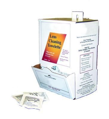 Jackson Safety Lens Cleaning Towelette PK100 27636, Case