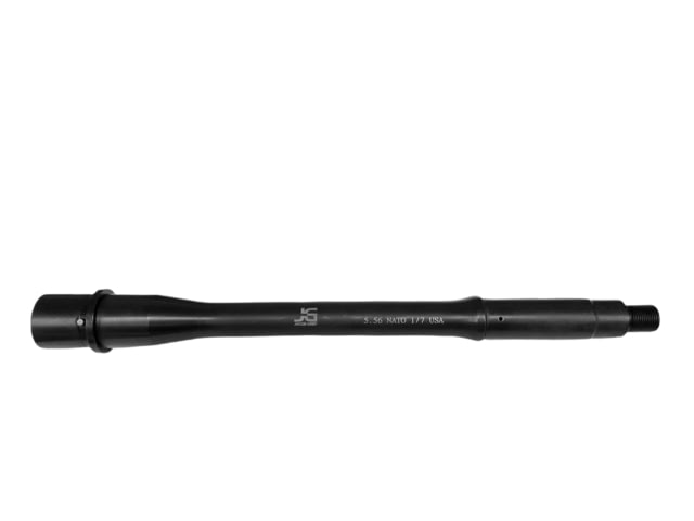 Jacob Grey Firearms Threaded Rifle Barrel AR Platform AR-15 5.56 NATO/.223 Remington 10.5in Pistol Length 1-7 Twist 1/2x28 Thread Black - Jacob Grey Firearms