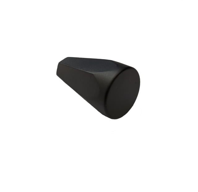 JARD Bolt Action Knob Faceted Outer Diameter 0.875in Length 1.4in 5/16x27 Aluminum Black - Jard