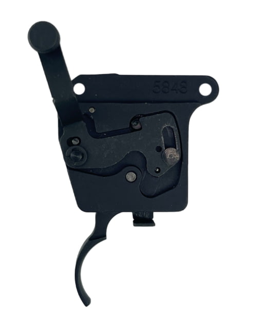 JARD Remington 700 Assembly Set Trigger Curved 3 lbs. Regular / 2 - 4 oz. Set Pull Weight Silver - Jard
