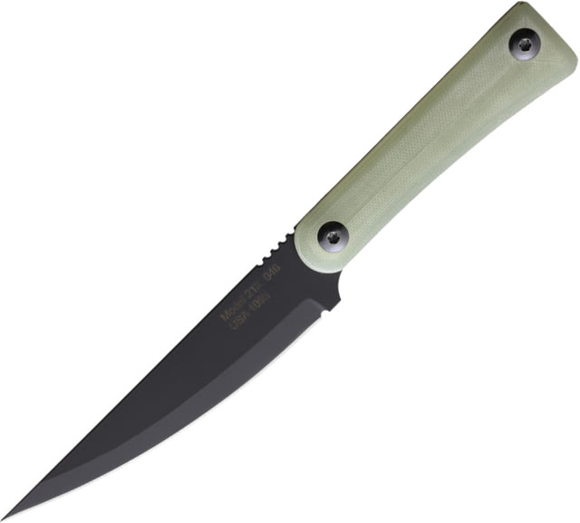 Jason Perry Blade Works Bushcraft Fixed Blade Jade - Jason Perry Blade Works