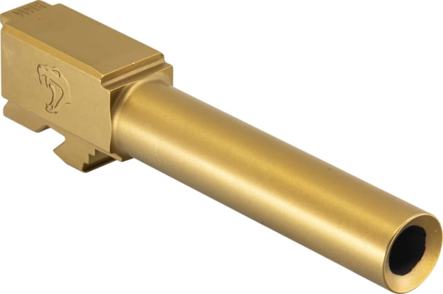 JCS Weapon Designs G19 V1 Flushed/Crowned Match Grade Drop In Barrel TiN - Jcs Weapon Designs