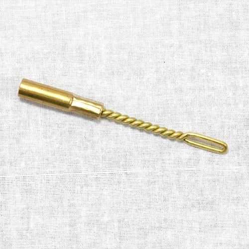J. Dewey  .22 caliber patch loop Brass - J. Dewey