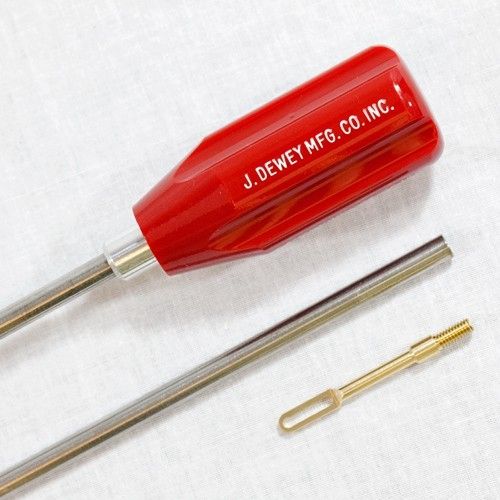 J. Dewey  Heavy Duty Stainless Steel Rod Red/Silver - J. Dewey