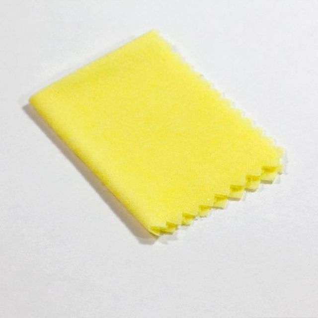 J. Dewey  4in. x 6in. Silicone Wiping Cloth Yellow - J. Dewey
