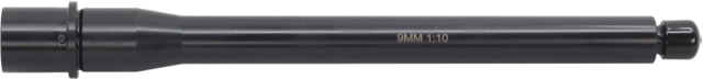 JE Machine Tech AR-15 9mm Threaded Pistol Barrel 10.5in 1-10 Twist Direct Blowback 1/2x36 4150 CrMoV Steel Nitride Black - Je Machine Tech