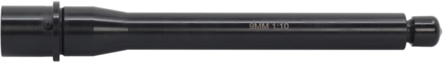 JE Machine Tech AR-15 9mm Threaded Pistol Barrel 8.5in 1-10 Twist Direct Blowback 1/2x36 4150 CrMoV Steel Nitride Black - Je Machine Tech