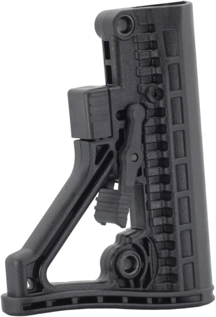 JE Machine Tech AR-15 Adaptive Skeletonized Buttstock Commercial Spec Black - Je Machine Tech