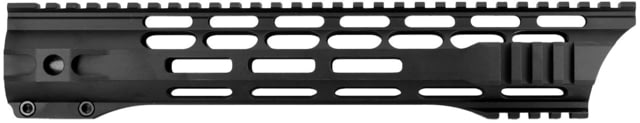 JE Machine Tech AR-15 M-Lok Free Float Clamp On Quad Rail Handguard 12 in Barrel Nut Included No Anti Rotation Tabs Black - Je Machine Tech