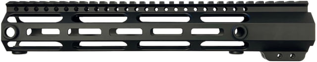 JE Machine Tech AR-15 M-Lok Versatile Free Float Handguard 12in Barrel Nut Included Black - Je Machine Tech