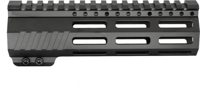 JE Machine Tech AR-15 Ultralightweight Minimalist Full Top Rail 7 in No Anti Rotation Tabs Black - Je Machine Tech