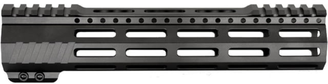 JE Machine Tech AR-15 Ultralightweight Minimalist Partial Top Rail 10 in No Anti Rotation Tabs Black - Je Machine Tech