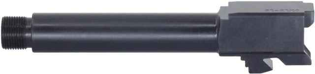 JE Machine Tech Glock 19 9mm Threaded Pistol Barrel 1-17 Twist 1/2x28 4150 Steel Nitride BLack - Je Machine Tech