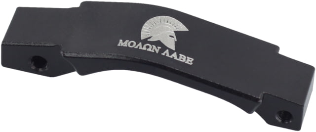 JE Machine Tech AR-15/M4 Advanced Engraved Trigger Guard Spartan Helmet Black - Je Machine Tech