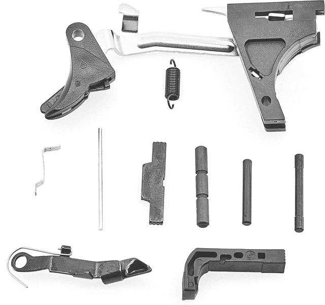 JE Machine Tech Lower Parts Kit Glock 19 Gen 1-3 Black - Je Machine Tech