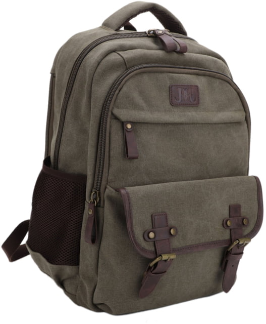Jesse James Alpine Canvas Concealed Carry Backpack Olive  OL - Jesse James