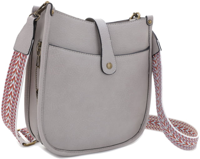 Jesse James Chelsea Concealed Carry Cross Body Bag Stone  ST - Jesse James