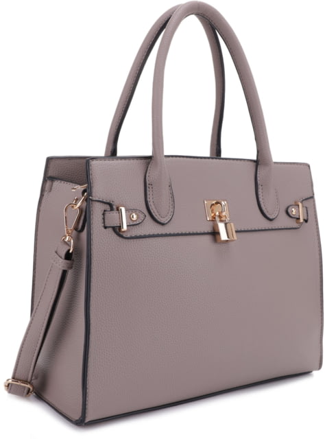 Jesse James Evelyn Concealed Carry Satchel Handbag Taupe  TP - Jesse James