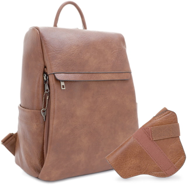 Jesse James Sierra Full Sized Concealed Carry Backpack Tan  TN - Jesse James