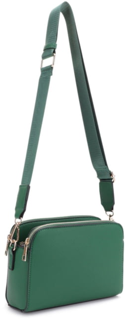 Jesse James Suzie Compact Concealed Carry Crossbody Bag Kelly Green  KGN - Jesse James