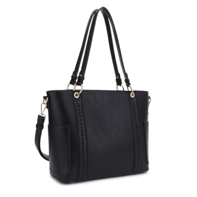 Jessie & James Austin Concealed Carry Tote Bag CCW Handbag Black  BK - Jessie & James