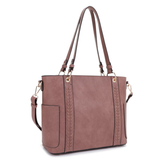 Jessie & James Austin Concealed Carry Tote Bag CCW Handbag Mauve  MV - Jessie & James