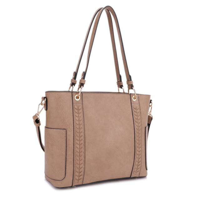 Jessie & James Austin Concealed Carry Tote Bag CCW Handbag Taupe  TP - Jessie & James