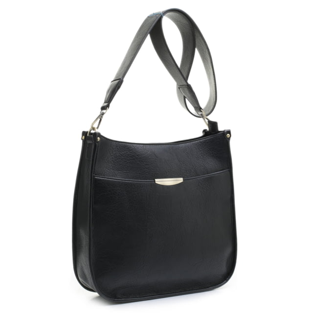Jessie & James Ava Concealed Lock and Key Crossbody CCW Handbag Black  BK - Jessie & James