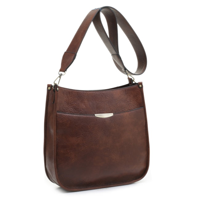 Jessie & James Ava Concealed Lock and Key Crossbody CCW Handbag Brown  BR - Jessie & James