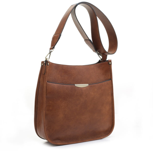 Jessie & James Ava Concealed Lock and Key Crossbody CCW Handbag Tan  TN - Jessie & James