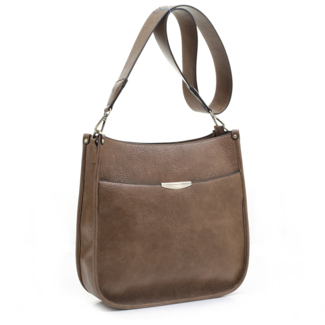 Jessie & James Ava Concealed Lock and Key Crossbody CCW Handbag Taupe  TP - Jessie & James