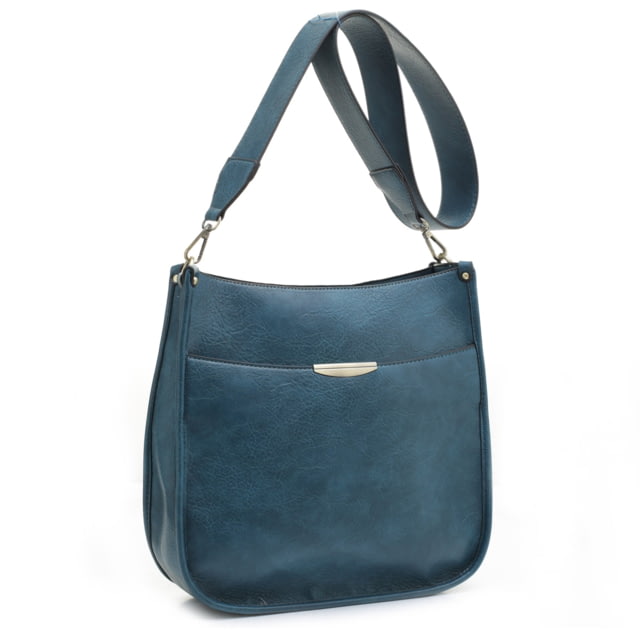 Jessie & James Ava Concealed Lock and Key Crossbody CCW Handbag Turquoise  TQ - Jessie & James