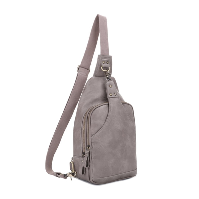 Jessie & James Brooke Concealed Carry Sling Bag Grey  GY - Jessie & James