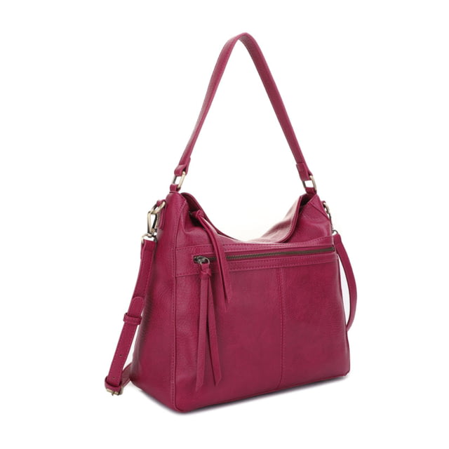Jessie & James Dakota Concealed Carry Shoulder Bag Berry  BE - Jessie & James