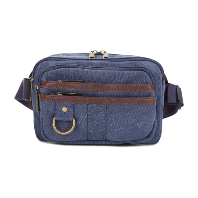 Jessie & James Klamath Canvas CCW Waist Bag Blue  BL - Jessie & James