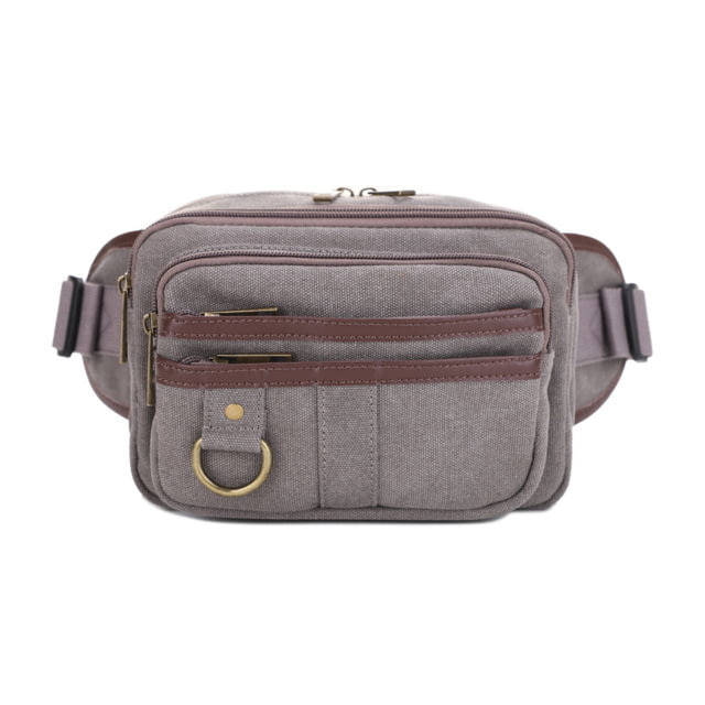 Jessie & James Klamath Canvas CCW Waist Bag Grey  GY - Jessie & James