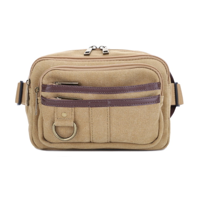 Jessie & James Klamath Canvas CCW Waist Bag Khaki KH - Jessie & James